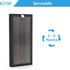 KJ70F / KJ70F-117 Replacement Filter for Keylitos KJ70F Air Purifier, 3-in-1 H13 True HEPA, 1 Pack