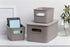 Baobab Small Multi-purpose Storage Basket, 1.5 Litres Capacity, Taupe, 12.8 x 16.7 x 10 cm