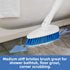 Qaestfy Bathtub Brush Replacement Head for Shower, Tub, and Tile Cleaning, Compatible with QAE008 & QAE002 Model QAE010