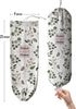 Hglian Grocery Bag Storage Dispenser, Eucalyptus Leaves Plastic Bag Holder, Kitchen Decor Organizer for Women