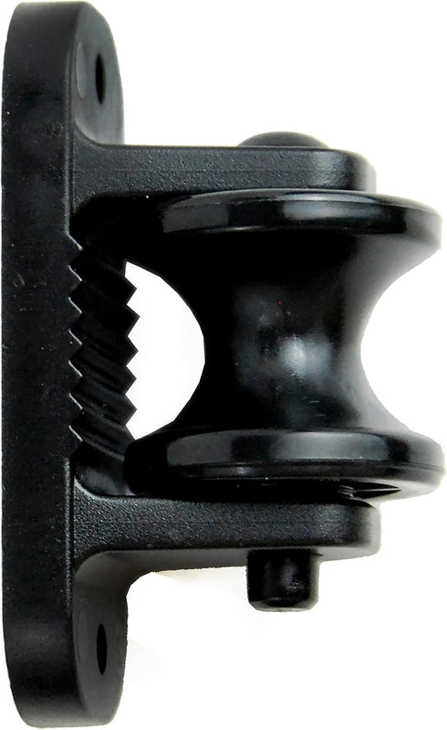 Zareba Black Plastic Roller Insulator for Wood Posts, 10 Pack for Electric Fencing