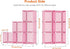 6-Cube Hammer, Closet, (11.8x11.8x11.8 inch), HOMIDEC Storage Shelf, Storage Bookcase Bookshelf with Metal Storage