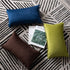 DEZENE Couch Pillow Cases 12x20 Chartreuse: 2 Pack Soft Pom-poms Velvet Rectangular Throw Pillow Covers