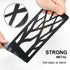 MaxGear Tree Design Book Ends, Heavy Duty Metal Book Stopper for Shelves, Decorative Organizer for Books/DVDs