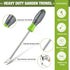 WORKPRO 11.5" Dandelion Weeder Puller Tool, Polished Stainless Steel Garden Weed Remover for Gardening