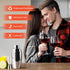 Newness Stainless Steel Cocktail Shaker - Professional Drink Shaker with Built-in Strainer, 8.4oz (250ml) for Easy Carry