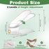 keappubest 10 2 50% Pcs Shoe SlotsDouble Layer Shoe Slot Organizer, Levels Adjustable Shoe Stackers, Shoe Cabinet Saves