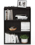 Furinno Pasir Open Shelf Bookcase, 3-Tier, Espresso