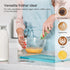 Portable Coffee Frother by ELMWAY, Battery Operated Electric Whisk, Mini Milk Frother Handled for Coffee, Latte, Matcha