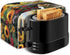 Sunflower Rooster Toaster Oven Covers, Quilted Polyester Fabric Dust-proof Cover for Small Appliance, Stain Resistant