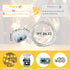 24 Pack 7Ft 20 3 Yellow Fairy Lights LED Twinkle String Lights Modes Battery Operated Waterproof Firefly Starry