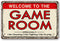 Video Game Room Accessories, Retro Arcade Tin Signs, Billiard Theater Wall Decor, 8×12 Inch Gaming Art Poster