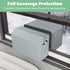 Window Air Conditioner Cover Kit for U-Shape AC, Magnetic Easy Install, 2 Covers, 3 Layers Insulated