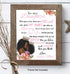 11x14 Black Girl Nursery Wall Art LARGE - African American Art - Inspirational Quotes - Positive Sayings - Cute Baby