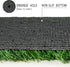 XLX TURF 12 x 36 Inches Artificial Grass Table Runner - Green Fake Grass Turf for Golf Football Party Decorations,