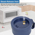 Unbreakable Microwave Soup Mugs with Lids and Handles, BPA Free Ramen Bowl for Soup, Instant Noodles, Salad (Sapphire