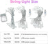 GlowNest 19.7ft LED Globe String Lights - USB Color Changing Twinkle Lights with Remote for Indoor, Classroom