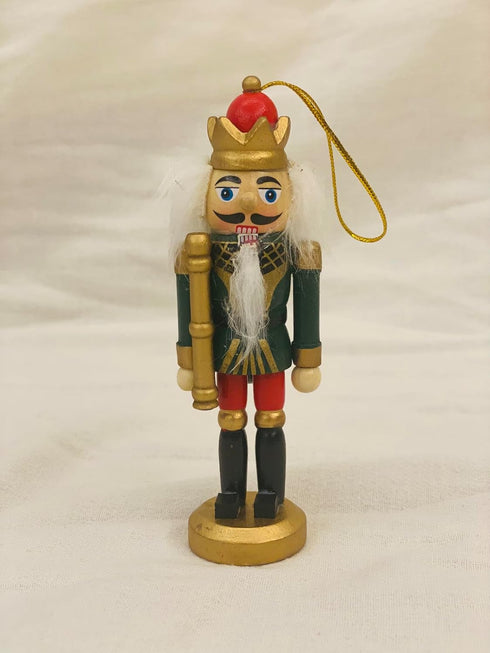 Kurt Adler C6148 4-Piece Wooden Nutcracker Ornament Box Set, 5-Inch