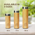 LeafLife 17oz Premium Bamboo Tea Bottle - Insulated Tea Infuser Bottle - Loose Tea Gifts & Accessories