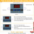 Baderke Versatile Dough Proofer with Heater Bread Proofer Warming Box and Mat Sourdough starter for Fermenting Precise