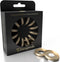 Discagenda 12 Piece Gold Discbound Discs, 1.3in