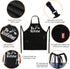 Grill Aprons for Men Dad, The Grill Father Apron, Funny Chef BBQ Apron with 2 Pockets