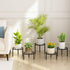 5-Pack Metal Plant Stands, Anti-Rust Iron Flower Pot Stand Plant Pot Shelf for Multiple Plant Decoration Racks for Home