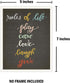Children Inspire Design The Rules Mini Collection 5x7 Wall Art Prints - Motivational Nursery Decor