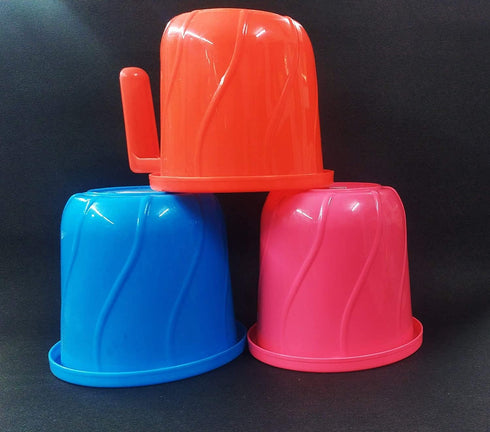 Indian Plastic Mugs for Bathroom, Bath Accessory, 1 X Mug Bathing Mugs Dabba