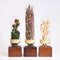 3Pcs Dried Flower Decor,Knick Knacks for Shelves,Cool Stuff for Bookshelf,Small Plants Decor