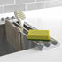 Tomorotec Adjustable Over-The-Sink Kitchen Rack for Dishcloths, Sponges, Bottles and Brushes -
