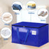 EpicTotes Supplies(88L, 10-Pack, Moving Bags, Storage Bags with Sturdy Handles and Heavy Duty Zippers, Storage Totes
