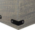 GoCraft Wooden Tissue Box Holder | Square Facial Paper Tissue Box Cover Holder for Bathroom Vanity Countertops, Bedroom Dressers, Night Stands, Desks and Tables - 5.75" X 5.75" X 6.5"