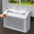 2 Pcs Window Air Conditioner Filters, 24 x 15 x 1/4 in Cut to Fit Foam Replacement for FRIEDRICH, GE, HEPA
