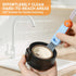 3 in 1 Cup Lid Gap Cleaning Brush Set, Multifunctional Bottle Cleaning Brush, Cup Lid Gap Cleaner, Home Kitchen Crevice Cleaning Brush Tools (3Pcs, Multicolor) by Nodirz