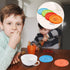 Creativee 10Pcs Silicone Drink Coaster,Colorful Round Button Shaped Cup Cushion Holder,Coffee Drink Mat,Heat Insulation