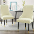 Liykimt Stretch Wingback Side Chair Slipcover-Accent Chair Cover Jacquard with Arm,Washable Upholstered Arm Dining