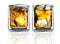 Sun's Tea Double Walled Drinking Glass - Set of 2, Manhattan-Style for Hot & Cold Liquids