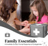 33 21 19 cm, 5 Flexzion Medicine Box, Home Pharmacy Box, x x Metal Medication Storage Box for Emergency, First Aid