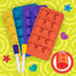 Star & Heart Silicone Gummy Candy Molds, 4 Pack Set - XL Nonstick Trays with 2 Droppers for Chocolate, Ice Cubes,