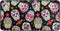 Anti Fatigue Kitchen Floor Mat, 39 x 20 In Sugar Skull Non-Slip Comfort Rug for Kitchen