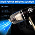 Cordless Handheld Car Vacuum Cleaner - High Power Mini Portable Wireless Vacuum & Blower - Rechargeable with Dock & Bag