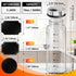 3 Pack 10oz Set 136 1 1 Segarty Glass Spice Jars, Large Spice Jar with Labels, Spice Container with Adjustable Shaker