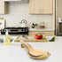 Stainless Steel Spoon Rest, Spatula Ladle Holder, Brushed Finish, Dishwasher Safe, 9.8 x 3.7 Inch