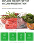 Syntus Vacuum Sealer Bags, 4 Pack: 2 Rolls 11" x 20' & 2 Rolls 8" x 20', BPA Free Food Storage Bags for Meal Prep