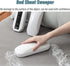 Handheld Crumb Sweeper, Carpet Sweeper Cleaner with Garbage Collection Nutshell Soft Bristles Debris Collector, Reusable Table Sweeper for Table, Mat, Bed Sheets, Sofas