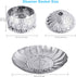 Veggie Vegetable Steamer Basket, Folding Steaming Basket, Metal Stainless Steel Steamer Basket Insert, Collapsible Steamer Baskets for Cooking Food, Expandable Fit Various Size Pot(5.3" to 8.6") YLYL