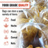 BirdBags Turkey Bags, 18” x 20” 25 Pack, Heavy Duty Oven Bags for Turkey Brining and Cooking