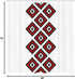 Ambesonne Tribal Shower Curtain, 69" W x 70" L, Native Design American Style Bathroom Decor Set