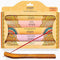 Premium Quality Incense Sticks Variety Gift Pack, 75 Sticks: Lavender, Sandalwood, Jasmine, Vanilla, Rose Aroma, Free
